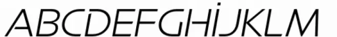 Plena Light Italic