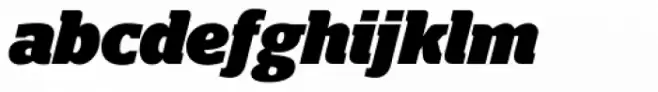 Polyphonic Narrow Black Italic