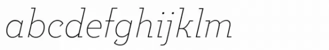 Postulat Pro Ultra Light Italic