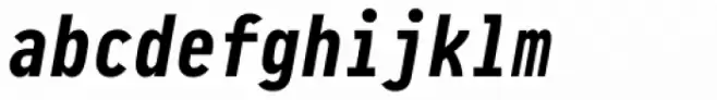 Pragmata Pro Mono Bold Italic