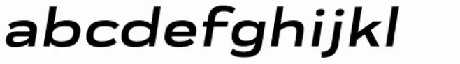 Praktika Bold Extended Italic