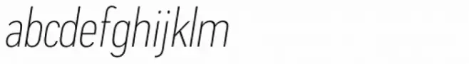 Praktika Light Condensed Italic