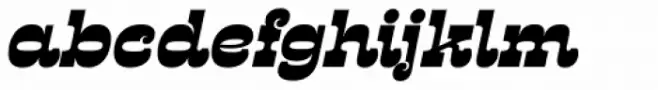 Presley Slab Black Italic