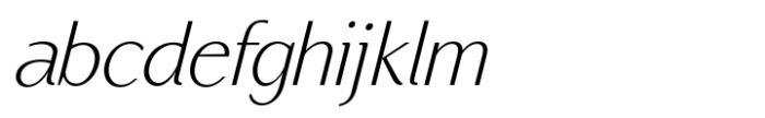 Promag Fonts Duo Thin Oblique