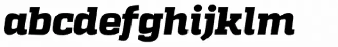 Quadon UltraBold Italic