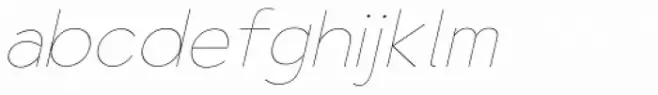 Quenbach Thin Italic