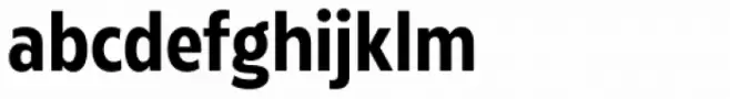 Radiate Sans Bold Condensed