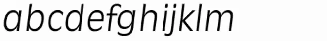 Ravenna Serial Light Italic