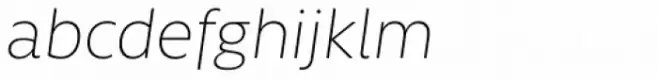 Rawson Alt Extra Light Italic