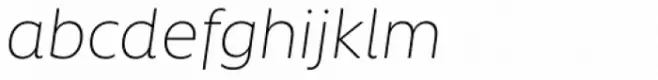 Rawson Extra Light Italic