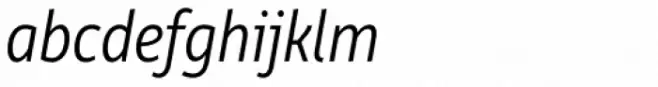 Rehn Condensed Light Italic