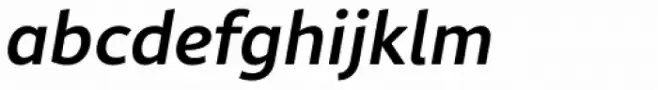 Rival Sans Medium Italic