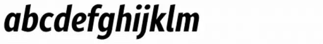 Rival Sans Narrow Bold Italic