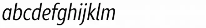 Rival Sans Narrow Light Italic