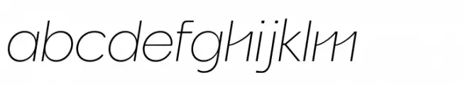 Romena Thin Italic