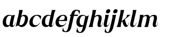 Roscha Black Italic
