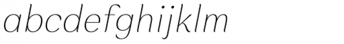 Rossanova Text Thin Italic