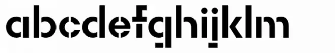 Rothek Stencil Bold