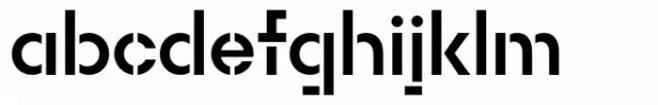 Rothek Stencil SemiBold