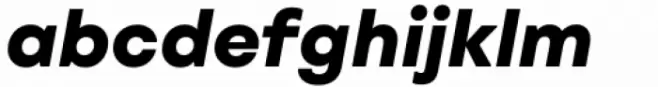 Rothorn Extra Bold Italic