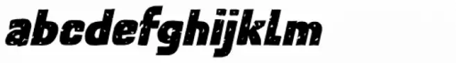 Rough Therapy Eroded Italic