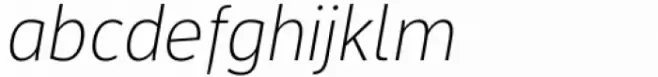 Salda xL Light Italic