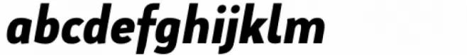 Salda xS Heavy Italic