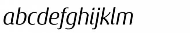 Sancoale Gothic Condensed Regular Italic