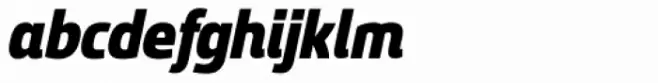 Sancoale Narrow Black Italic