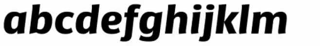 Sanserata Extrabold Italic