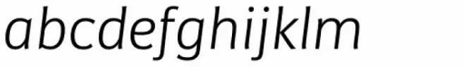 Sanserata Light Italic