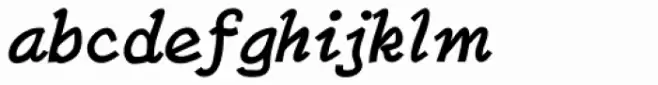 SarahfSlob Bold Italic
