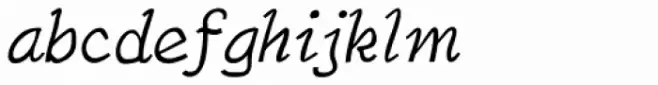SarahfSlob Italic
