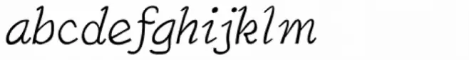 SarahfSlob Light Italic