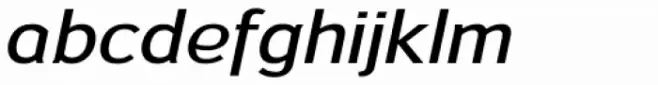 Savile DemiBold Italic