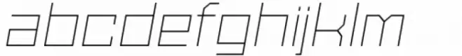 SbB Powertrain Extra Wide Thin Italic