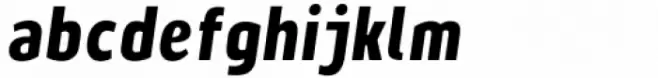 SF Liberty Condensed Black Italic