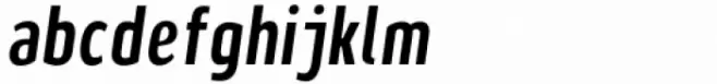 SF Liberty Condensed Medium Italic