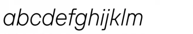 SFT Schrifted Sans Compact ExtraLight Italic