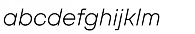 SFT Schrifted Sans ExtraLight Italic