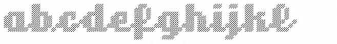 sh klicker Diagonal Stripes