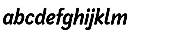 SideNote Heavy Italic