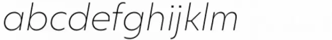 Sigmund PRO Extra Light Italic