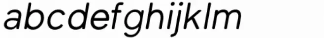 SK Curiosity Rounded Semi Light Italic