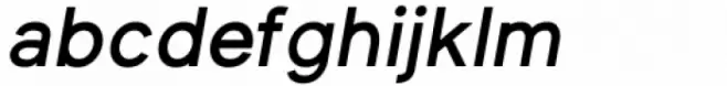 SK Curiosity Semi Bold Italic