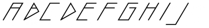 Slanted ITALIC shift Medium
