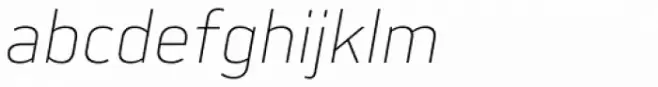 Slow Tempo XLight Italic