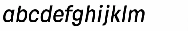 Soliden Medium Condensed Oblique