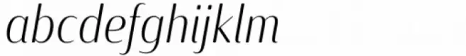 Solitas Contrast Condensed Light Italic