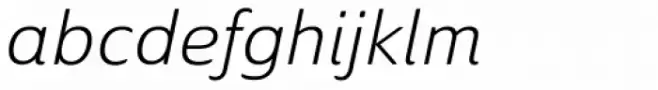 Solitas Ext Light Italic